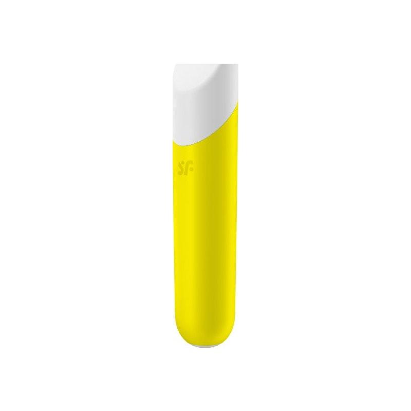 Satisfyer Ultra Power Bullet 7 – Waterproof Silicone Vibrator | Yellow - Adult Toys