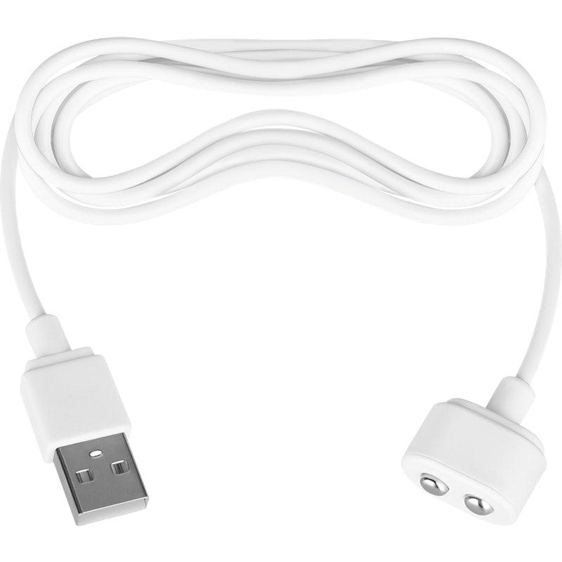 Satisfyer USB Charge Cable White - Adult Toys