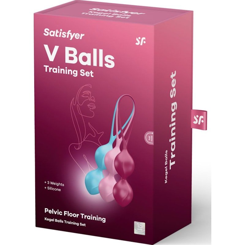 Satisfyer V Balls 3 Pc - Adult Toys