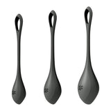 Satisfyer Yoni Power Balls 2 Black 3 Pc Set - Adult Toys