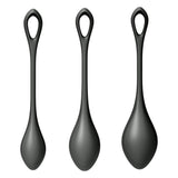 Satisfyer Yoni Power Balls 2 Black 3 Pc Set - Adult Toys
