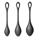 Satisfyer Yoni Power Balls 2 Black 3 Pc Set - Adult Toys