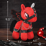 Scarlet Chainheart Bondage Pony - Adult Toys