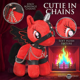 Scarlet Chainheart Bondage Pony - Adult Toys