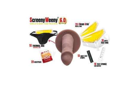Screeny Weeny 6.0 Cut Nordic White - Adult Toys