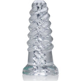 ScrewD Super Squish Corkscrew Jackoff Toy Clear - Adult Toys