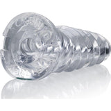 ScrewD Super Squish Corkscrew Jackoff Toy Clear - Adult Toys