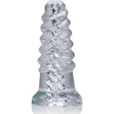 ScrewD Super Squish Corkscrew Jackoff Toy Clear - Adult Toys