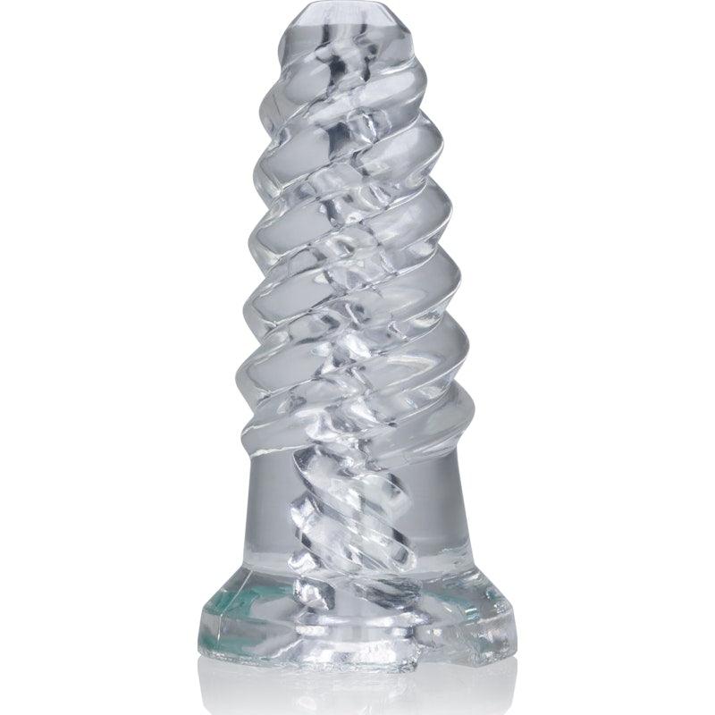 ScrewD Super Squish Corkscrew Jackoff Toy Clear - Adult Toys