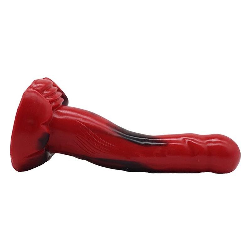 Sea Dog Dildo Red - Adult Toys