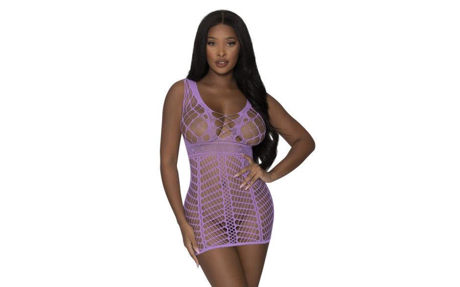 Seamless Dress Lavender - Naughty by Nature Adult Store