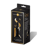 Secret Kisses Handblown Glass Plug 4.5in - Adult Toys