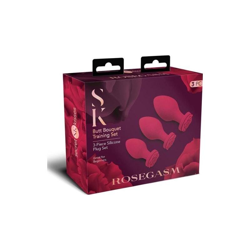 Secret Kisses Rosegasm Butt Bouquet Training Set - Adult Toys