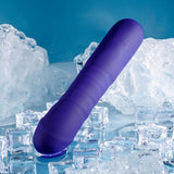 Selopa AMBITION - Purple USB Rechargeable Thrusting Vibrator - VIBRATORS