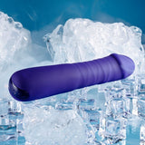 Selopa AMBITION - Purple USB Rechargeable Thrusting Vibrator - VIBRATORS