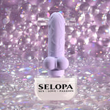 Selopa Ballsy Purple 9.2 cm USB Rechargeable Bullet Vibrator - BULLETS & EGGS