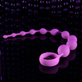 Selopa BEADED ADVENTURE - Purple 35.5 cm Anal Beads - Anal Toys