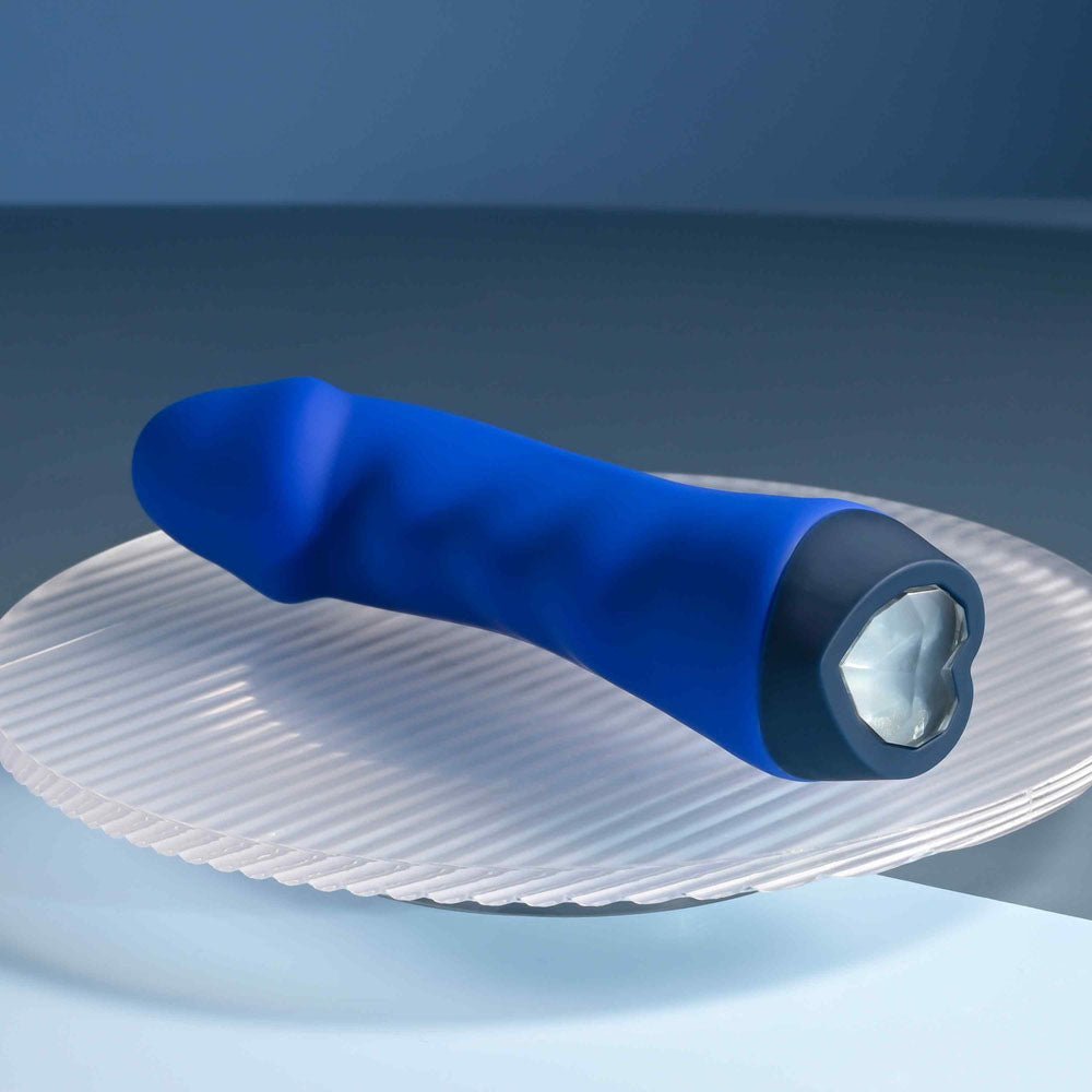 Selopa BLUE BANGER - Blue 13.6 cm USB Rechargeable Vibrator - VIBRATORS