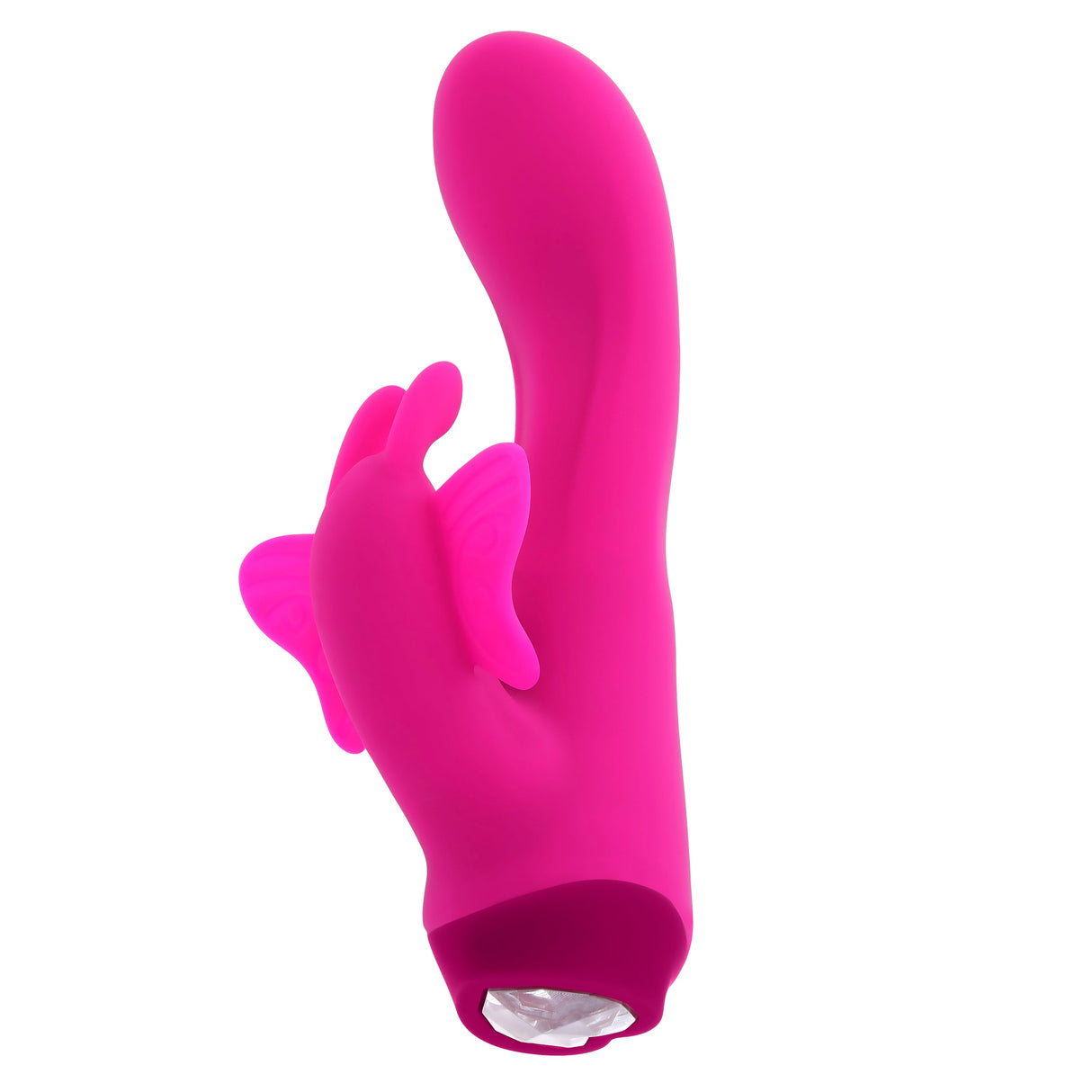 Selopa BUTTERFLY LOVE - Pink 13.8 cm USB Rechargeable Butterfly Vibrator - VIBRATORS