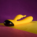 Selopa BUZZZ BUNNY - Yellow 19.7 cm USB Rechargeable Rabbit - VIBRATORS