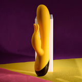 Selopa BUZZZ BUNNY - Yellow 19.7 cm USB Rechargeable Rabbit - VIBRATORS