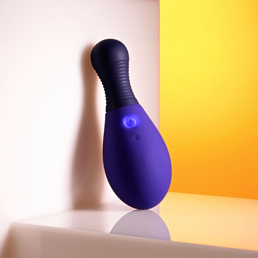 Selopa EGG ME ON - Purple 10 cm USB Rechargeable Egg with Wireless Remote - BULLETS & EGGS