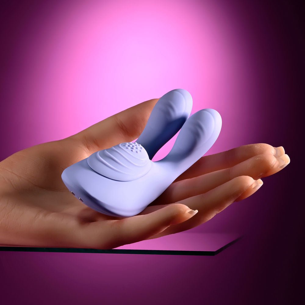Selopa Handsy Purple USB Rechargeable Layon Stimulator - STIMULATORS