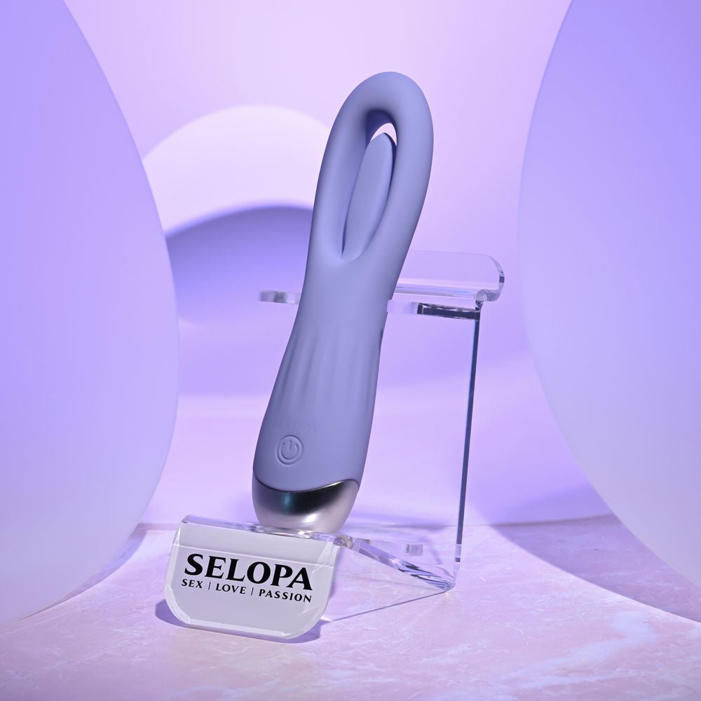 Selopa IN A FLAP - Purple Flicking Stimulator - STIMULATORS