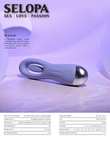 Selopa IN A FLAP - Purple Flicking Stimulator - STIMULATORS