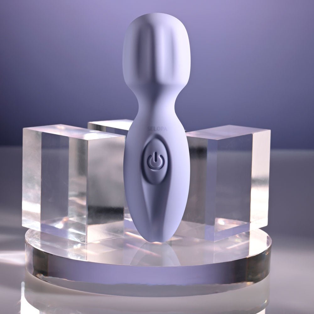 Selopa LIL' WAND - Purple Massage Wand - VIBRATORS