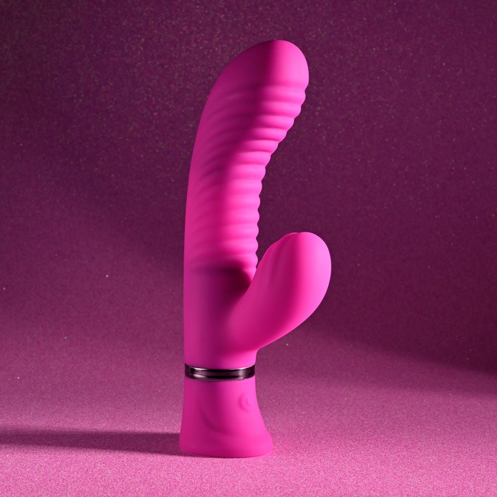 Selopa NEXT WAVE - Pink USB Rechargeable Dual Vibrator - VIBRATORS