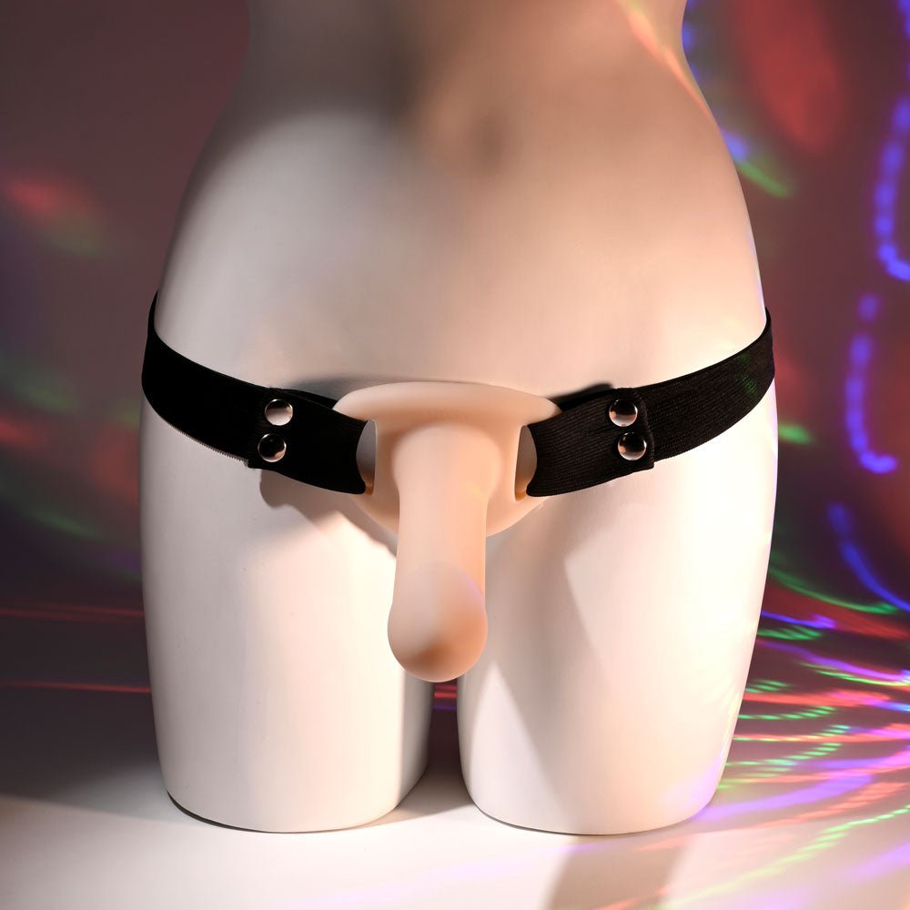 Selopa OUR FIRST HOLLOW STRAP ON LIGHT - Flesh 16.3 cm - STRAP - ONS