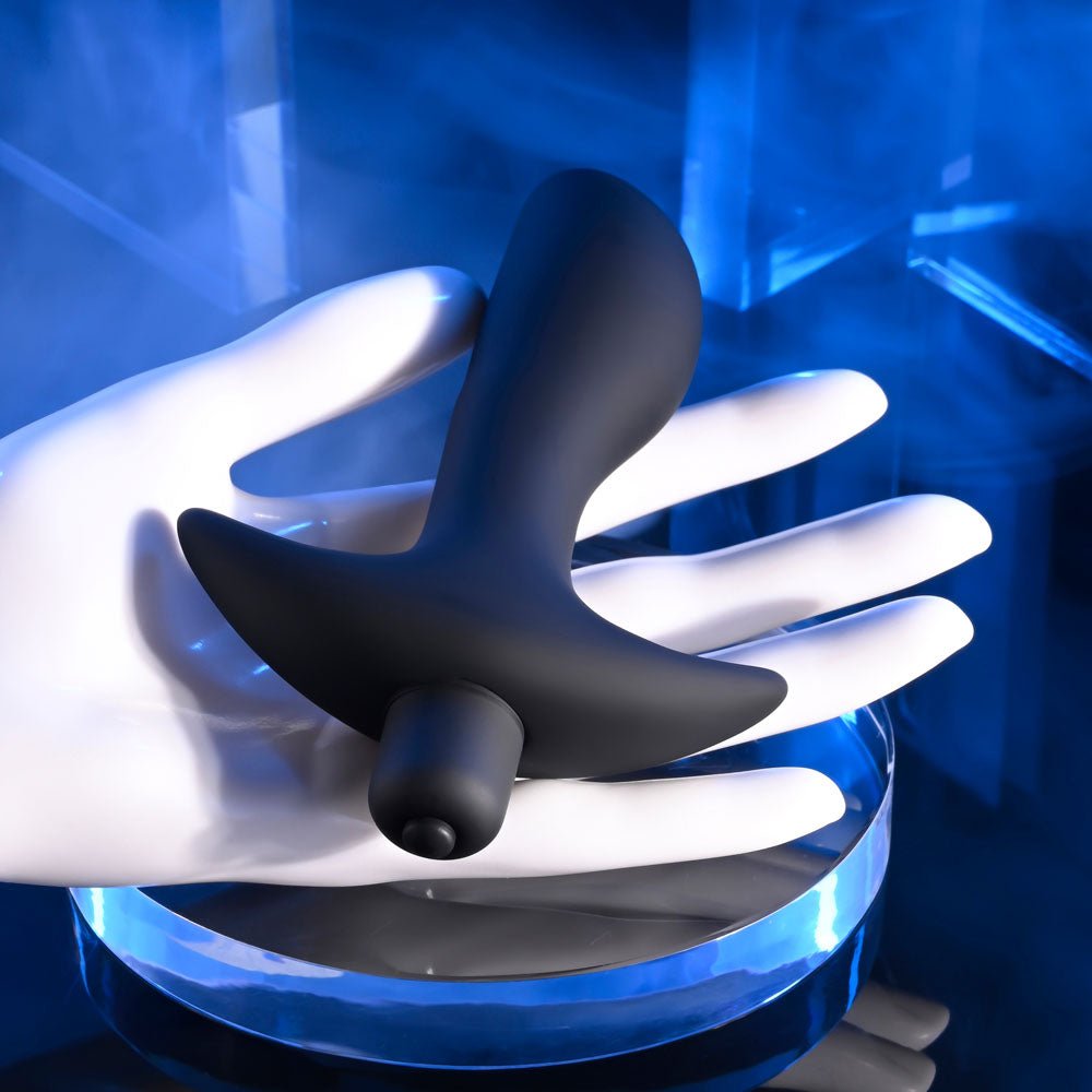 Selopa P - SPOT TRAINER - Black 12.7 cm Vibrating Prostate Massager - Anal Toys