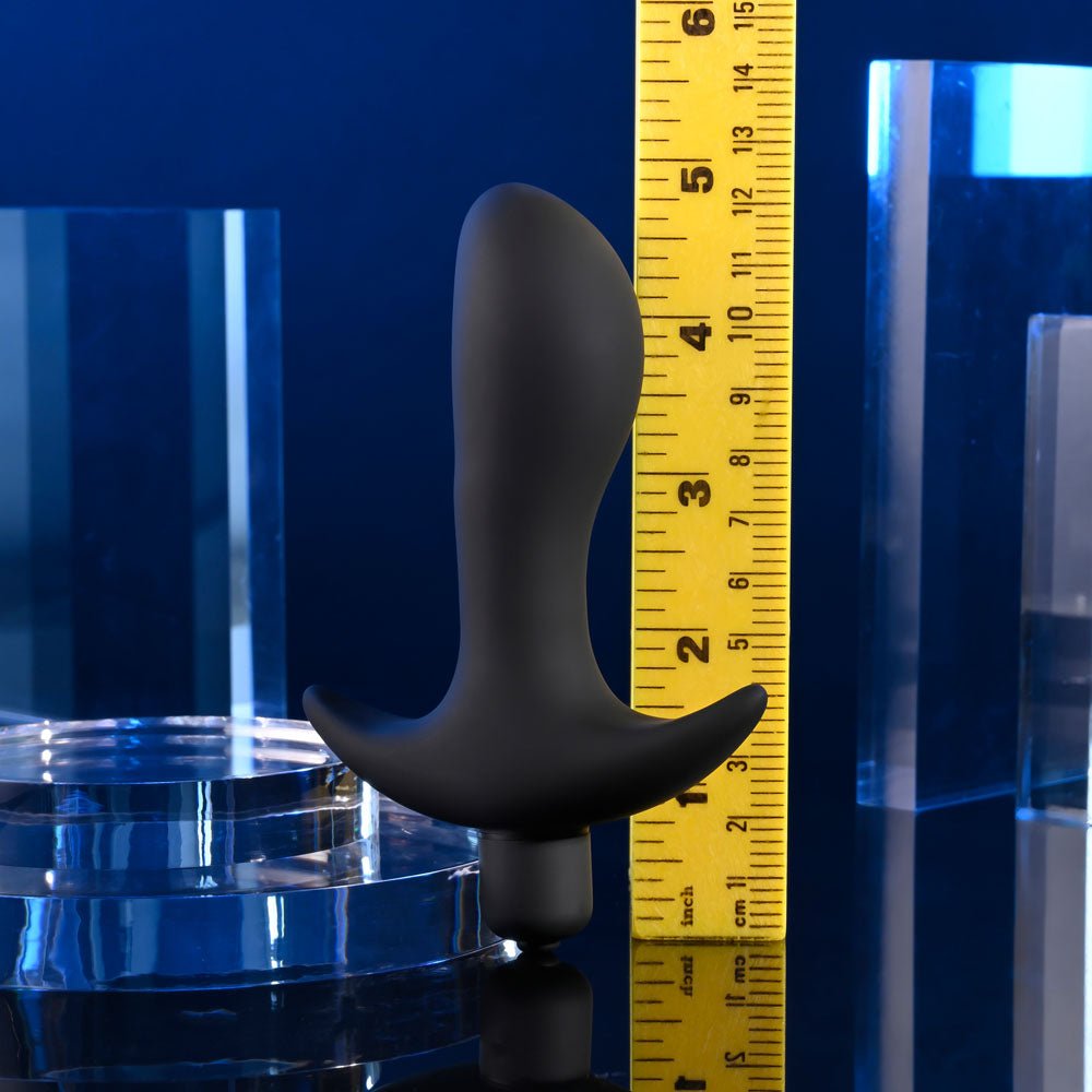 Selopa P - SPOT TRAINER - Black 12.7 cm Vibrating Prostate Massager - Anal Toys