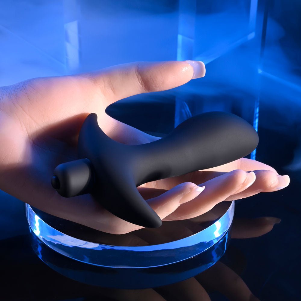 Selopa P - SPOT TRAINER - Black 12.7 cm Vibrating Prostate Massager - Anal Toys