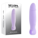 Selopa Petite Pecker Purple USB Rechargeable Mini Vibrator - VIBRATORS