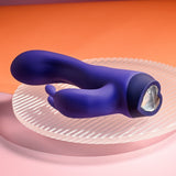 Selopa PLUM JOB - Purple 13.5 cm USB Rechargeable Rabbit Vibrator - VIBRATORS