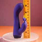 Selopa PLUM JOB - Purple 13.5 cm USB Rechargeable Rabbit Vibrator - VIBRATORS