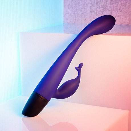 Selopa PLUM PASSION - 18.3 cm Rabbit Vibrator - VIBRATORS