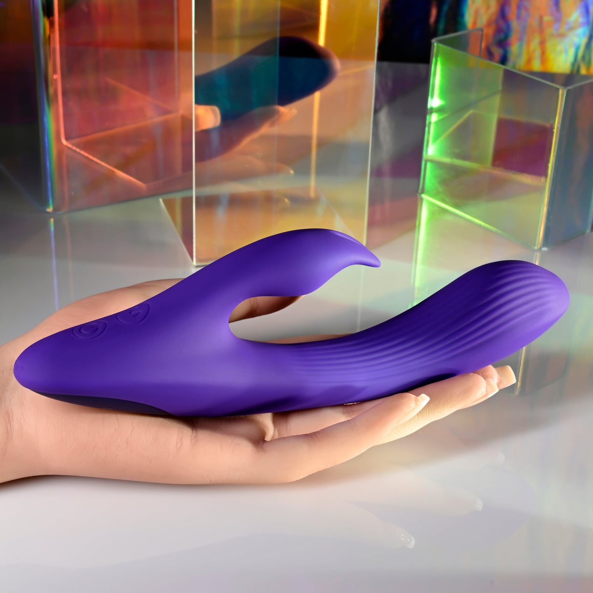 Selopa POSEABLE BUNNY - 21 cm Poseable Rabbit Vibrator - VIBRATORS