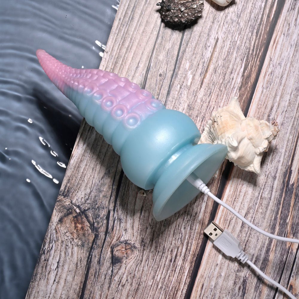 Selopa STUCK ON YOU - Rechargeable Vibrating Tentacle Dildo - DONGS