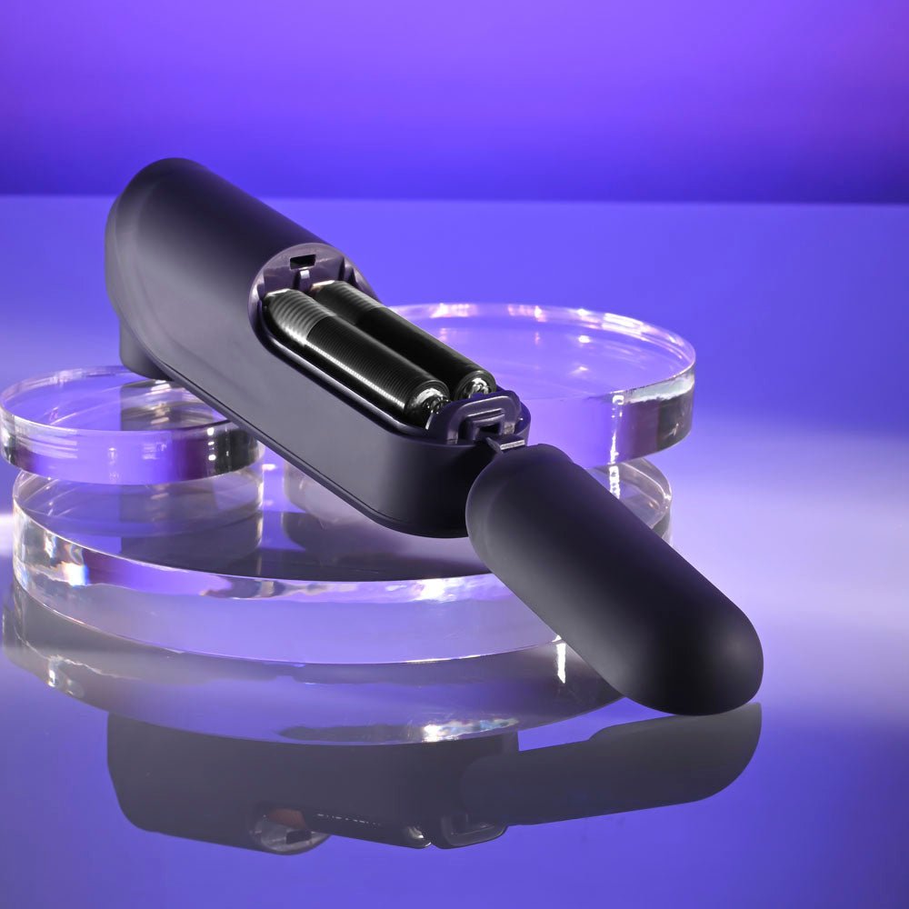 Selopa SURE THING - Black Vibrating & Sucking Stimulator - AIR PULSATION