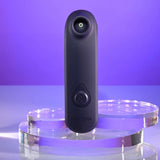Selopa SURE THING - Black Vibrating & Sucking Stimulator - AIR PULSATION
