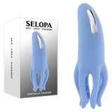 Selopa TENTACLE TICKLER - Blue Rechargeable Stimulator - STIMULATORS