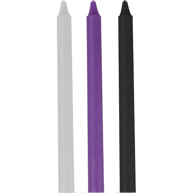 Sensual Hot Wax Candles 3 Pc - Lotions & Potions
