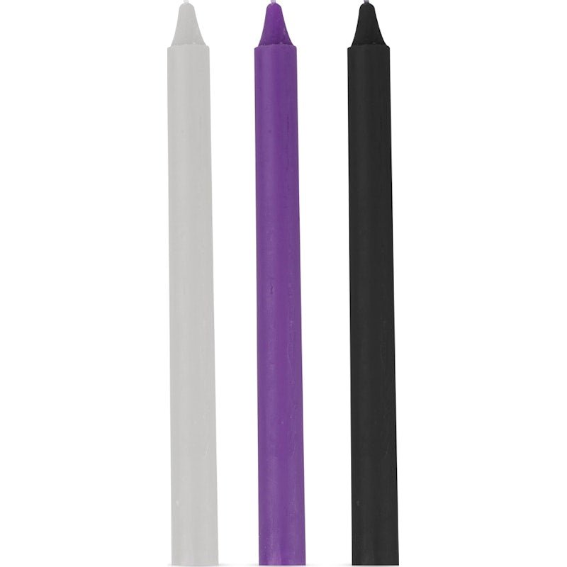 Sensual Hot Wax Candles 3 Pc - Lotions & Potions