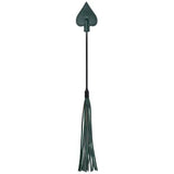 Sex and Mischief Indica Dual Impact Crop Green Crop Whip - BONDAGE - TOYS