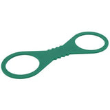 Sex And Mischief Indica Large Silicone Cuffs Green Restraints - BONDAGE - TOYS