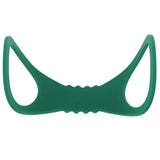 Sex And Mischief Indica Large Silicone Cuffs Green Restraints - BONDAGE - TOYS