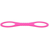Sex and Mischief Large Hot Pink Silicone Cuffs Restraints - BONDAGE - TOYS